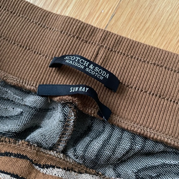 Scotch & Soda Jacquard Sweatpants Size XL - Picture 3 of 6